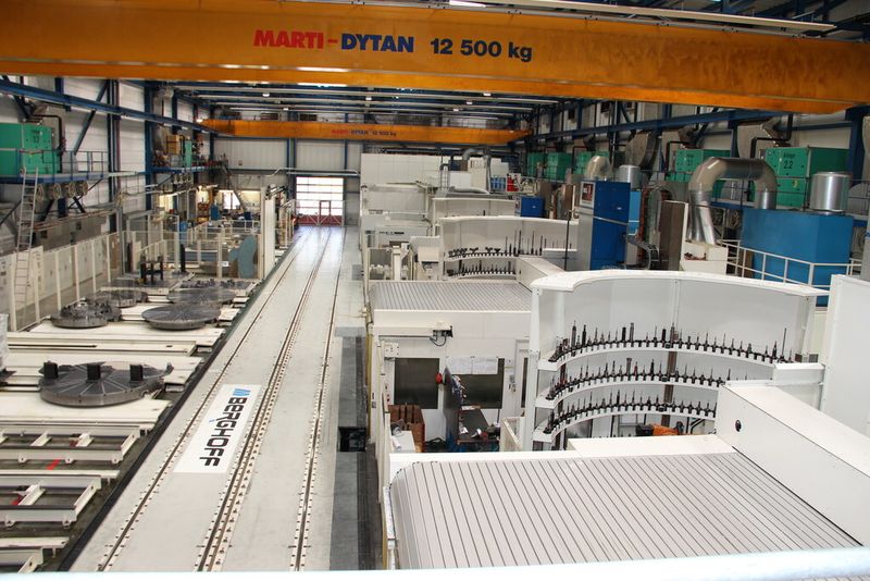 Gut gerüstet für die Bearbeitung großer und schwerer Werkstücke: Aus der Fertigung von Berghoff Mechanical Engineering. (Sonnenberg)