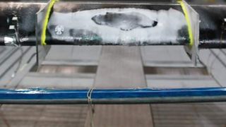 Iceprotection: Nanomaterial-basiertes Deicing-System. (Bild: Fraunhofer LBF)