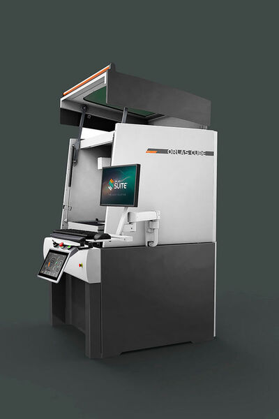 The OR Las Cube is a DMD machine from OR Laser, equipped with a powder nozzle. (OR Laser)