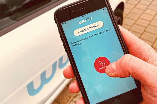 Beresa hat mit Wuddi eine eigenständige Carsharing-Gesellschaft gegründet.(Bild:  Wuddi)