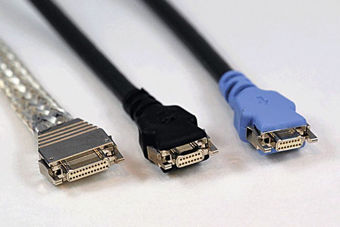 Nano-D- / Bi-Lobe-Steckverbinder: Die Modelle von Omnetics sind leistungfähig und zuverlässig. (Omnetics)