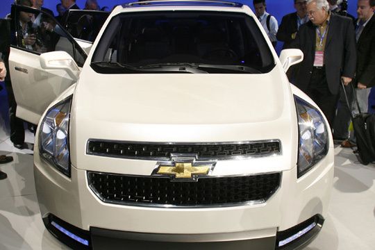 Im Januar 2009 präsentierte Chevrolet das Showcar „Orlando“ in Detroit. (Archiv: Vogel Business Media)