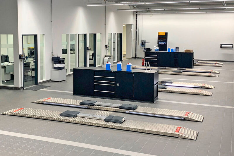 Im Servicecenter gibt es fünf Direktannahmeplätze. (Krüll)