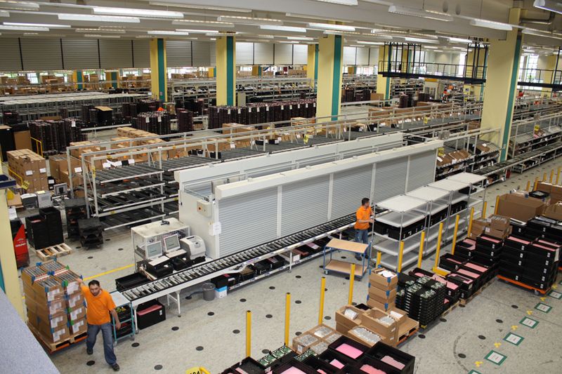 Das Lager wird intern auch Supermarkt genannt. (Archiv: Vogel Business Media)