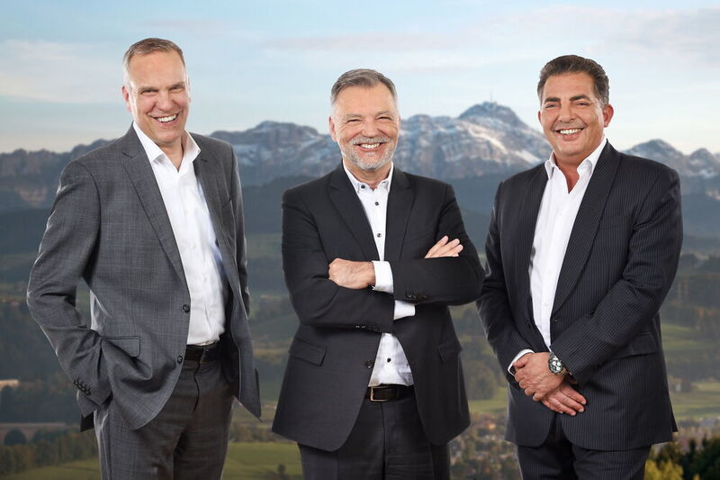 Peter Koch CFO, Roland Jung CEO, Thomas Lützenrath COOPeter Koch CFO, Roland Jung CEO, Thomas Lützenrath COO (Lautenschlager GmbH)