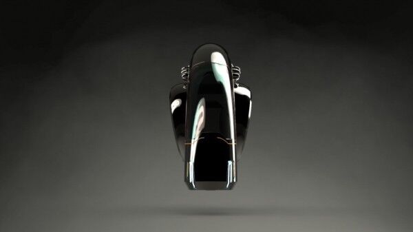 Konzeptstudie des futuristischen Raumschiffs Alpha, das den ertsen Platz erreichte (Bild: MakerBot/GrabCAD)