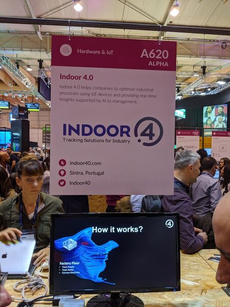 Indoor 4.0 nutzt das Tracking über IoT-Sensoren, um industrielle Prozesse wie Lagerung und Transport zu optimieren.  (Oliver Schonschek)