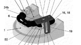 Vorrichtung für eine intraorale Positionierung eines Ultraschallkopfes (Bild: RWTH Aachen/DPMA)