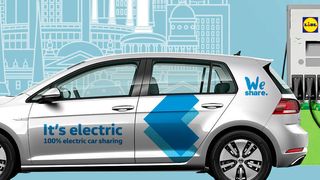 An 60 Lidl- und 10 Kaufland-Filialen werden insgesamt 140 Ladepunkte entstehen. (Volkswagen)