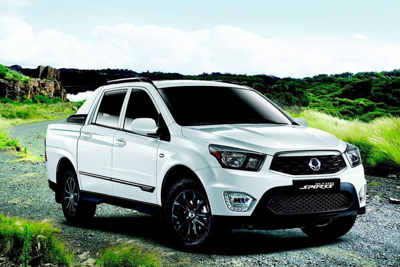 Der Ssangyong Actyon Sports kommt zum Modelljahr 2017 mit einem neuen Euro-6-Diesel. (Ssangyong)
