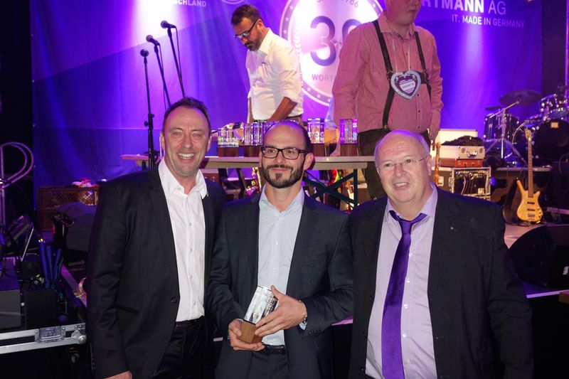 Extra aus Dingolfing kam Uli Kurzböck, Sapphire. (Bild: IT-BUSINESS)