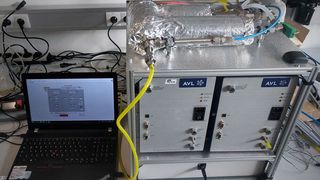 Partikel unter zehn Nanometer messen: Forscher der TU Graz haben ein dafür geeignetes Messverfahren entwickelt. (TU Graz)