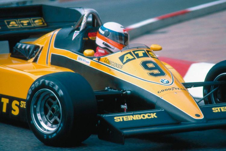 Seinen frühen Start im Motorsport legte ATS in der Formel 1. Zwischen 1977 und 1984 engagierte sich ATS Geschäftsführer Günter Schmid in der Top-Formel-Serie. (Foto: ATS)
