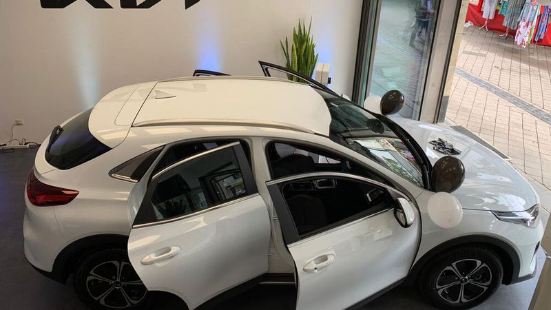 Zur Präsentation stehen am Rande der Fußgängerzone 60 Quadratmeter bereit. (Bild: Bekirovski)