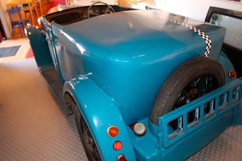 Die Mehrheit der Autos wurden in ihrem aktuellen Zustand erhalten und nicht restauriert. (© Campen Auktioner/ austinmuseum.dk)