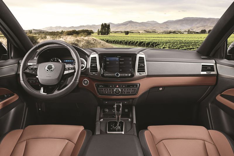 Der Innenraum wirkt hochwertig. Auch Ledersitze sind erhältlich. (Ssangyong)