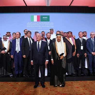 Kaust demonstrated its leadership in international partnerships by strengthening Saudi–Italian collaboration in research, innovation, and advanced technology during the Saudi–Italian Investment and Business Forum held in Riyadh on November 25–26.  (Source: Kaust )