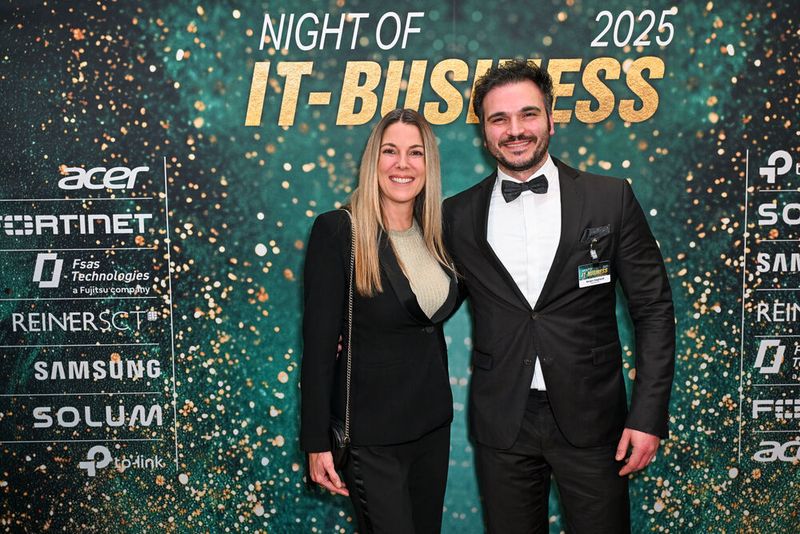 Sandra Schu und Sergio Gagliardi (Herweck). (Bild: Hannes Magerstädt)