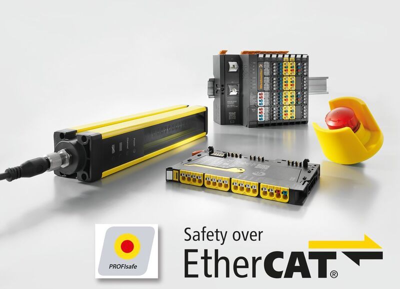 Die Lösungspalette Weidmüller U-Mation umfasst auch sichere, digitale I/O-Module für Profisafe oder Fail-Safe-over-EtherCAT (FSoE).  (Weidmüller )