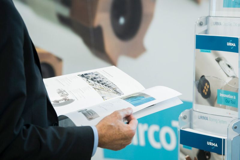 Die Besucher konnten sich an der Standmesse über Produkte und Dienstleistungen der Aussteller informieren. (Thomas Entzeroth)