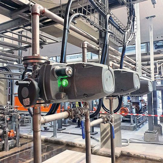 Profox-Stellantriebe sorgen in der Kläranlage Zandvliet in Kapstadt, Südafrika für zuverlässige und präzise Dosierung von Flockungsmitteln(Bild:  Auma)