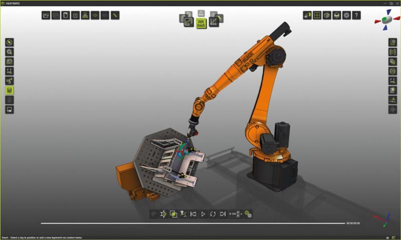 Die cloudbasierte Offline-Programmierung ermöglicht es Roboterprogrammierern, unabhängig vom Engineering zu arbeiten. (Bild: Cenit AG)
