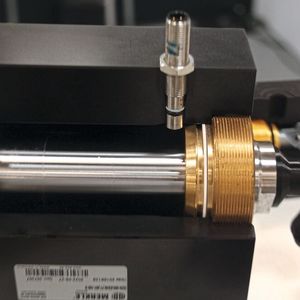 Einblicke in Zylindertechnik und jede Menge Know-how rund um die Anwendung gab es am Stand des Gottenheimer Zylinderspezialisten AHP Merkle(Bild:  Maschinenmarkt)