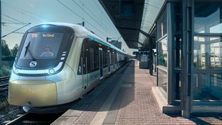 Bis zu 90 neukonstruierte Fahrzeuge sollen bei der S-Bahn Köln ab 2033 im Einsatz sein. (Bild: Alstom | Advanced & Creative Design)