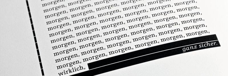 Ohne den nötigen Druck fällt das Anfangen schwer und wir schieben Aufgaben unnötig lange auf.(Bild:  © le2jh – stock.adobe.com)