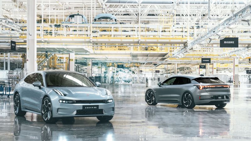 Der Zeekr 001 läuft seit 2021 vom Band. (Bild: Geely)