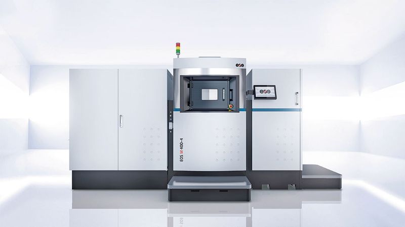 Mit ihrer intuitiven Software ist die EOS M 400-4 für den Metalldruck einfach zu bedienen. (EOS)