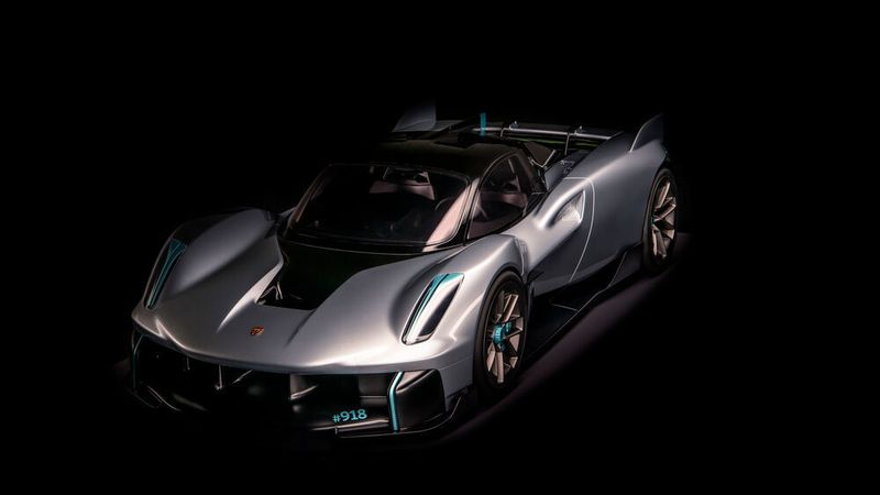 Das Auto war als Nachfolger des legendären 918 Spyder gedacht. (Porsche)