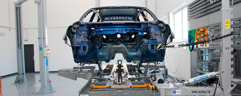 Mit zunehmender Karosseriekomplexität wird die elektronische Vermessung immer wichtiger.(Bild:  Wenz| »F+K«)