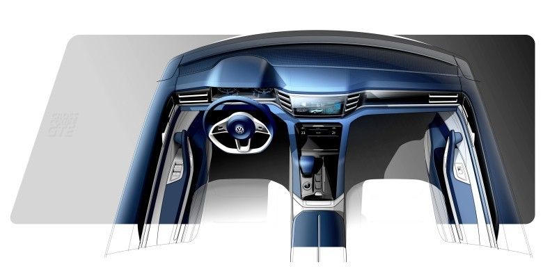 Volkswagen auf Detroit Motor Show: Präsentation der Studie Cross Coupé GTE (Bild: Volkswagen AG)