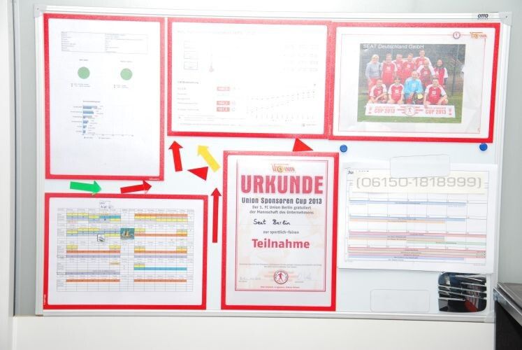 Dabei setzten die Führungskräfte auf umfassende Information. (Foto: Wenz)