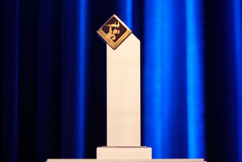 Das ist der begehrte Preis - der Award "Werkzeugbau des Jahres", mit dem das beste Werkzeugbauunternehmen oder die beste Werkzeugbauabteilung ausgezeichnet wird.(Bild:  Maschinenmarkt/rw)