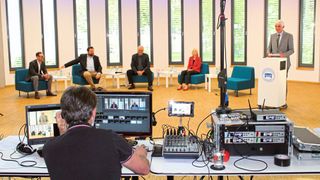 Der Kfz-Landesverband Hessen übertrug die Mitgliederversammlung aus seinem Verbandshaus in Wiesbaden.  (Bild: Kfz-Landesverband Hessen)