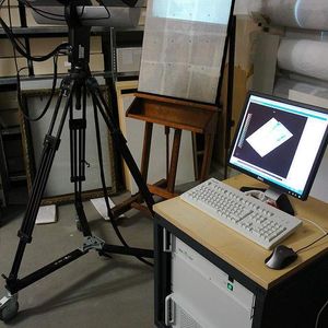 3D-Digitalisierung  ... der Altartafeln mit dem COMET-System.