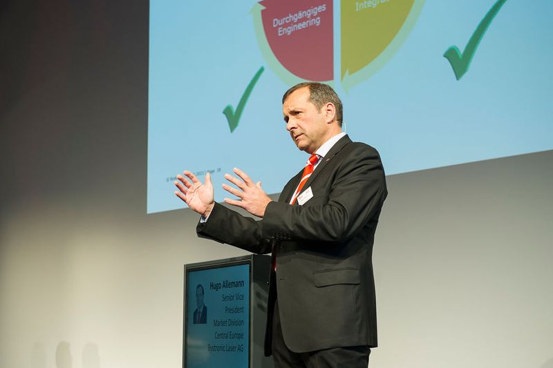 Hugo Allemann, Bystronic AG. (Bild: Thomas Entzeroth)