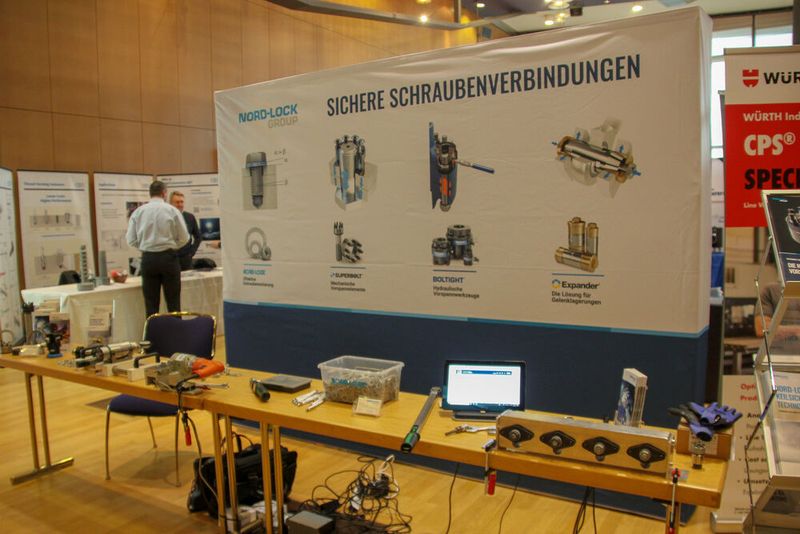 In einem Praxistest konnten die Teilnehmer die gehörtze Theorie aus dem Vortrag live am Stand ausprobieren. (Bild: VCG/Juliana Pfeiffer)