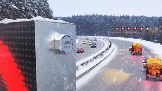 Hochrobustes Druckausgleichselement aus V4A mit öl- und wasserabweisender Membran für anspruchsvolle Outdoor-Anwendungen.(Bild:  Agro)