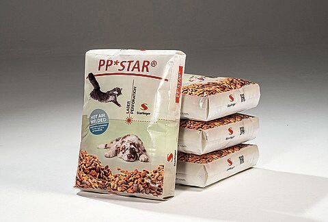Der PP*Star-Sack wird zu einer einfach zu recycelten Mono-Material-Verpackung, die trotz ihres geringen Gewichts äußerst robust und langlebig ist. (Bild: Starlinger)