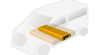 Austauschbare Batteriekassetten für elektrische Nutzfahrzeuge. (Bild: Toyota)