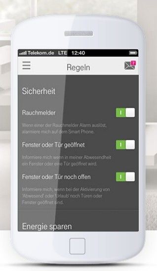 HomeMatic-Linie von eQ-3: Legen Sie Regeln für Benachrichtigungen fest. Sollte beispielsweise der Rauchmelder Alarm auslösen, erhalten Sie sofort eine Nachricht auf Ihr Smartphone. (Bild: eQ-3)
