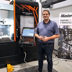 Für Andreas Stute bieten CAD/CAM-Bausteine für Unternehmen jeder Größe Vorteile, auch für kleinere und mittelständische Unternehmen.(Bild:  Mazak)