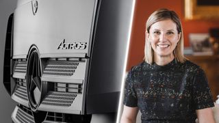 Daimler-Truck-Chefin Karin Radström ist gefragt, den Lkw-Hersteller durch die Schwierigkeiten im Nordamerika-Geschäft zu navigieren. (Bild: Daimler Truck)