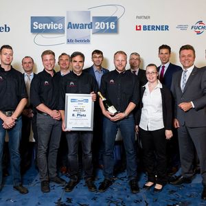 Der 8. Platz ging an den Citroën-Händler Bleker aus Bocholt.