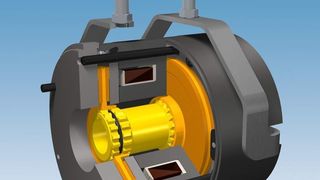 Die Sicherheitsbremse Roba-Secustop ist eine Doppelbremse, die die Norm BGV-C1 erfüllt. Bild: Mayr Antriebstechnik (Archiv: Vogel Business Media)