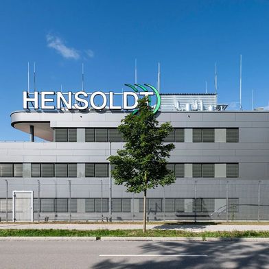 HENSOLDT headquarters in Taufkirchen, Germany: the company’s Capital Markets Day 2025 outlined its strategic path toward a fully integrated, software-driven defence systems provider. (Source: HENSOLDT AG)
