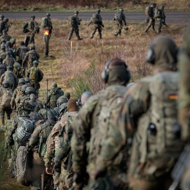 German soldiers take part in the MILEX 2024 exercise in Bergen. (Source: Bundeswehr)